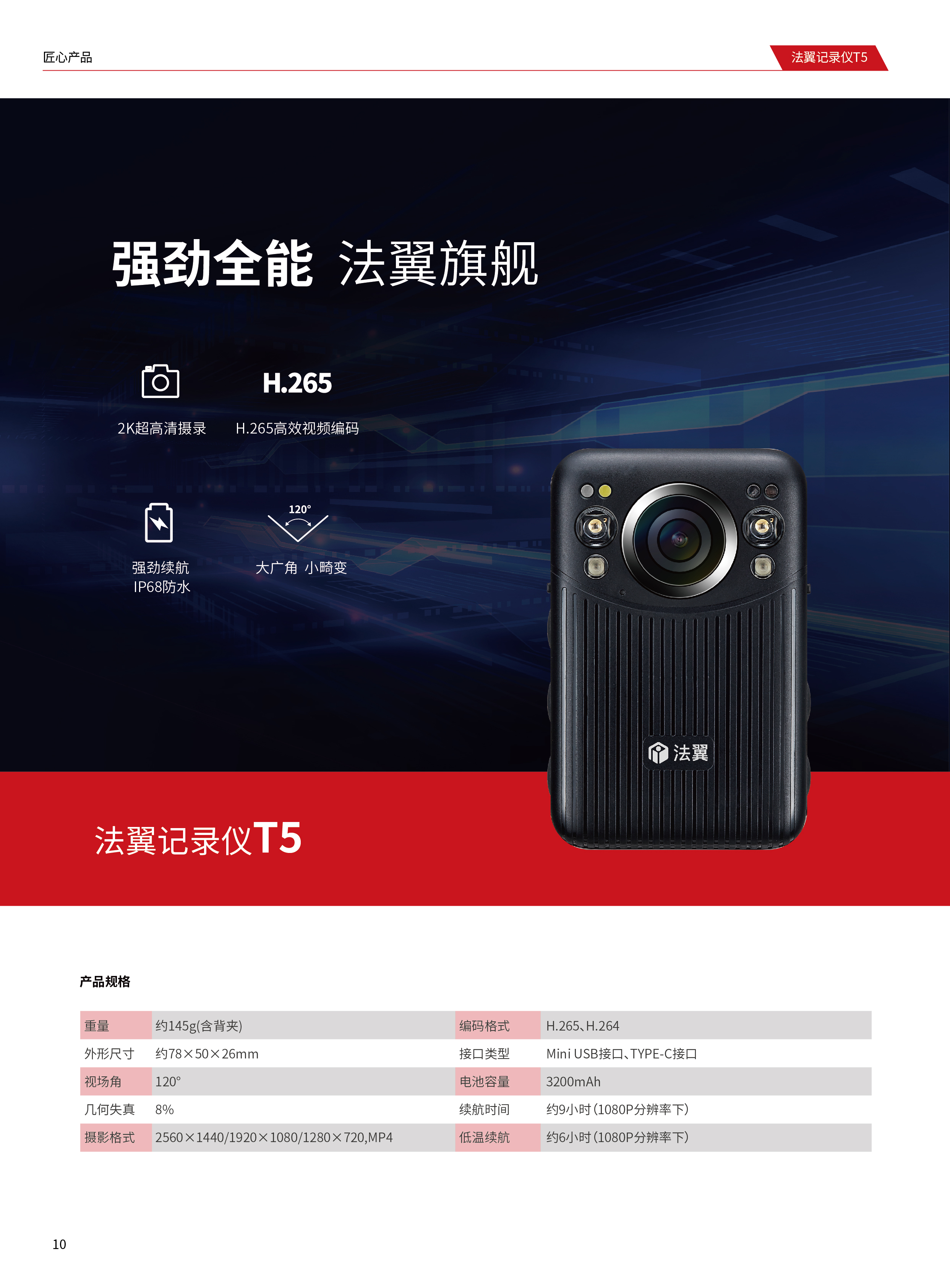 法翼记录仪T5(图1)