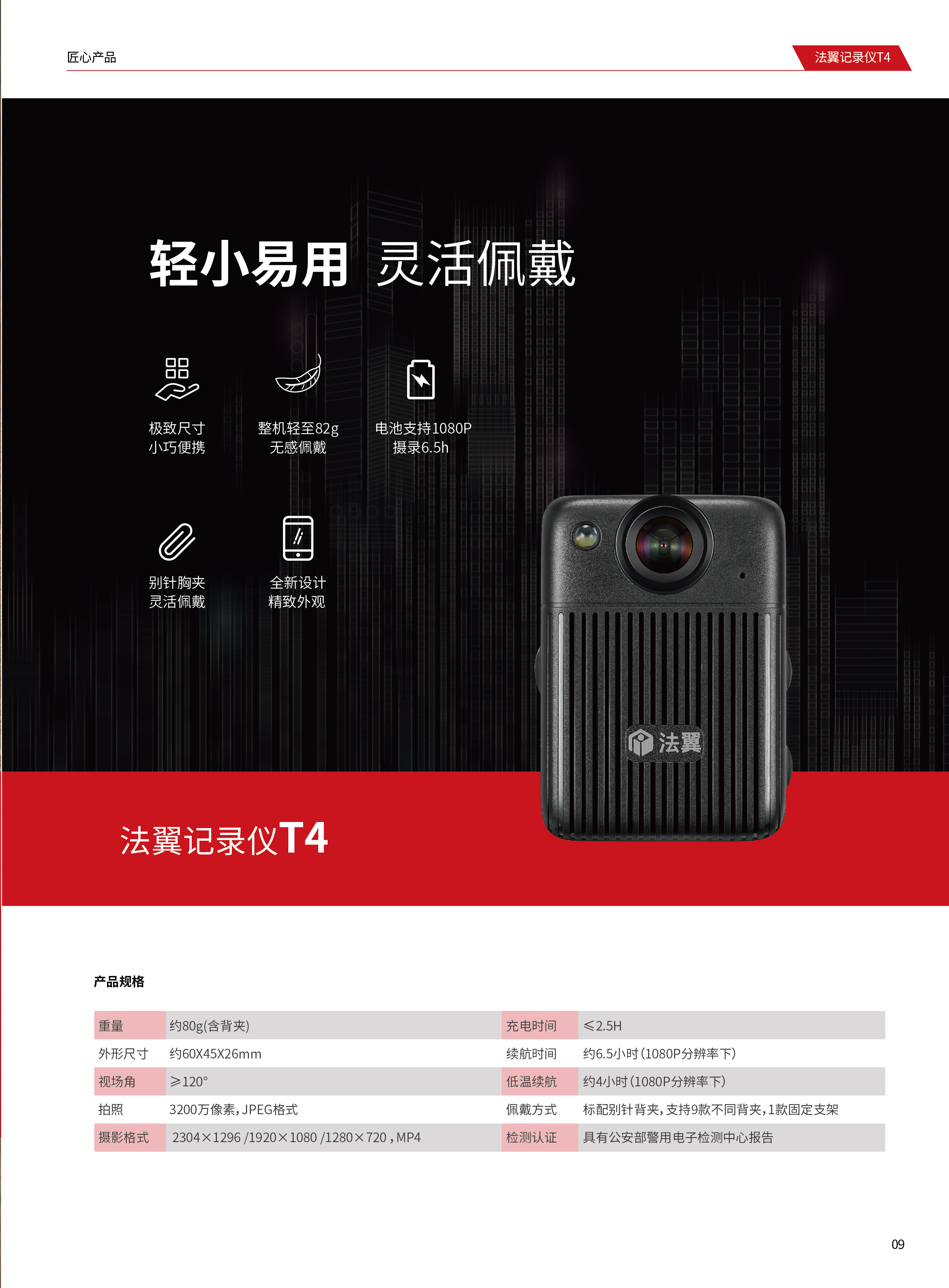 法翼记录仪T4(图1)